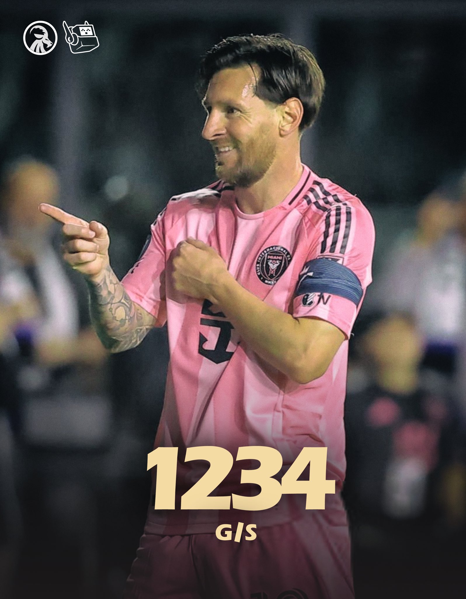 回歸即進球！37歲梅西生涯目前853球381助，參與進球數(shù)1234球！